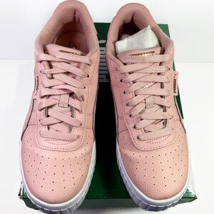 PUMA Cali Women’s Pink Wedge Leather Sneaker Size 9